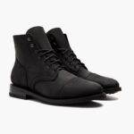 Mens Retro Round-toe Work Boots