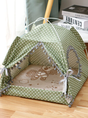 Cat Tent Cat Cat House Enclosed Pet Bed