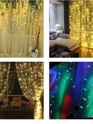 Christmas LED Curtain Lights