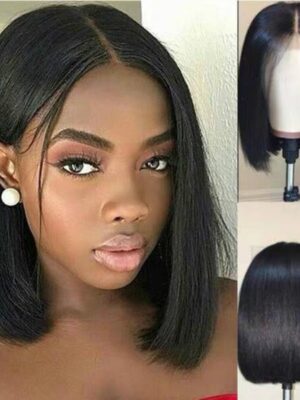 Wig Women Short Human Hair Wigs Bob Brazilian Black Women Remy