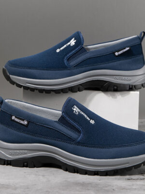 Mens Non-Slip Large-Size Casual Mesh Shoes