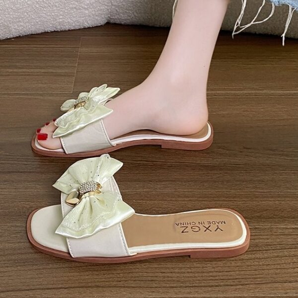 Butterfly Knot Beach Slippers, Women's Beach Slippers