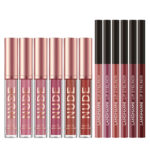 Lip Liner And Lipstick Makeup 12 Pcs Set 6 Matte Lipstick 6 Lip Liner Pens Waterproof Long Lasting Matte Lipstick Beauty Cosmetics Makeup Gift For Girls Lipstick Set