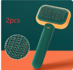 New Pet Cat Dog Hair Brush Hair Massage Comb Open-Knot Brush Grooming Cleaning Tool Stainless Steel Comb