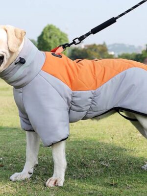 New Winter Dog Coat Waterproof Pet Clothes For Medum Large Dogs Warm Thicken Dog Vest Custome Labrador Jacket