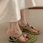 New Summer Lucky Stone Toe-post Flip Flops, Women's Flat Roman Sandals, Versatile Open-toe Beach Shoes 2026