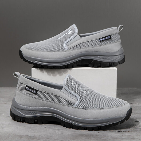 Mens Non-Slip Large-Size Casual Mesh Shoes