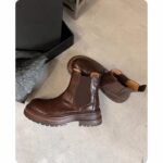 New Vintage Leather Ankle Boots For Women