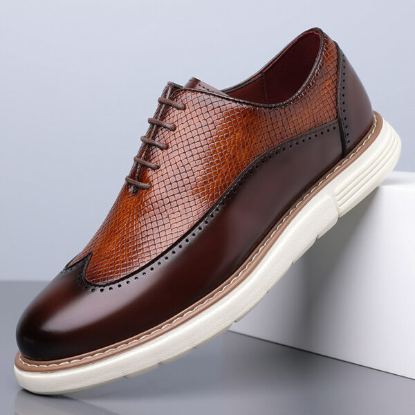 Men's British-style Minimalist Slip-on Leather Shoes