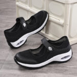 Women's Air-cushioned Mesh Sneakers, Slip-on Style