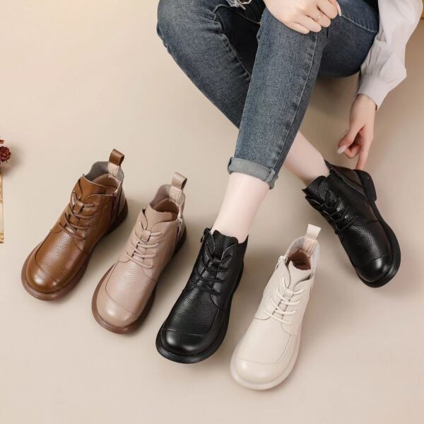 Women's Vintage Leather Dr Martens Boots