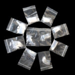 500 transparent natural fake nails