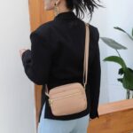 Casual Nylon Crossbody Shoulder Bag, Versatile Small Square Bag For Women