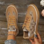 Outerwear Lace-up Low-top Flat Single-layer Shoes Sneakers Sports