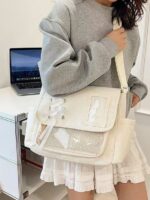 Original Pain Transparent Badge Single-shoulder Crossbody Bag