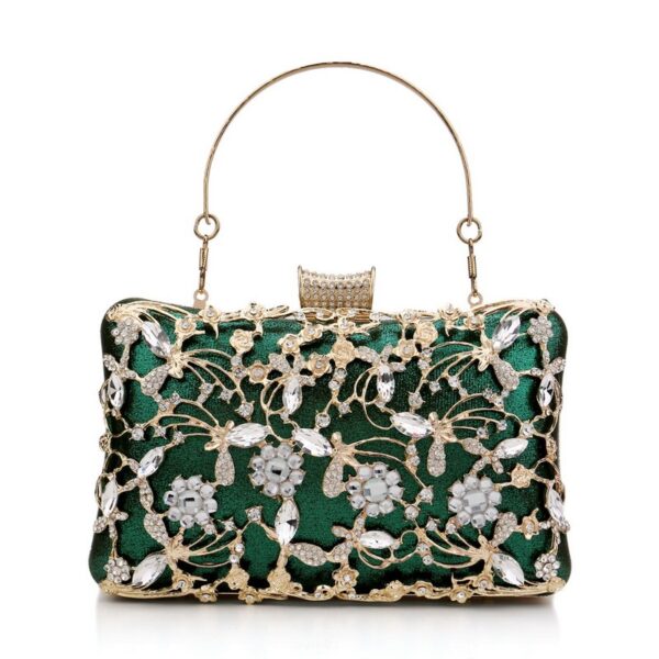 Diamond-encrusted Evening Fashion All-purpose Light-luxury Evening Gown Handbag