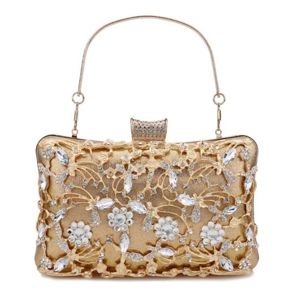 Diamond-encrusted Evening Fashion All-purpose Light-luxury Evening Gown Handbag