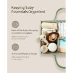 Handheld And Portable Mommy Bag, Large Capacity Professional Customized Mother And Baby Storage Bag, Storage Bag - Mouse Tail Grass Leaf