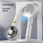 Animal Hair Remover Brush Dog And Cat Steam Brush Pet Self Cleaning Dog Brush Grooming Removes Cat Hairs Cat Dog Accessories Pet Products