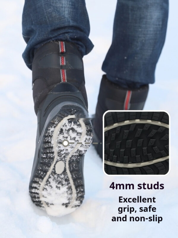 Men's Winter Outdoor Snow Boots For Northeast China