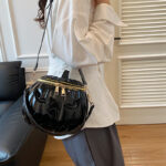 Chanel-style Quilted Chain Bag, Womens Mini Box Bag, Single-shoulder