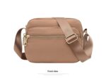 Casual Nylon Crossbody Shoulder Bag, Versatile Small Square Bag For Women