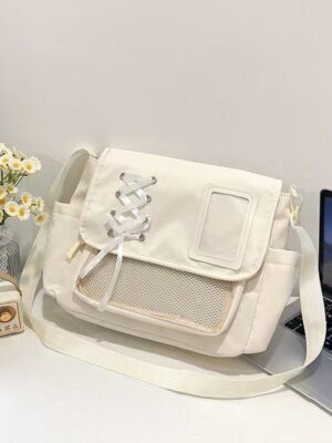 Original Pain Transparent Badge Single-shoulder Crossbody Bag