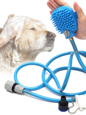 Pet Cleaning Supplies Outdoor Shower Bath Brush Dog