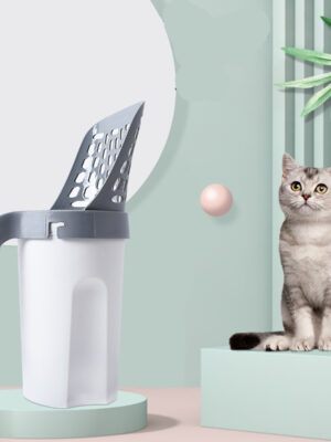Plastic Cat Litter Scoop Pet Care Sand Waste Scooper Shovel Hollow Cleaning Tool